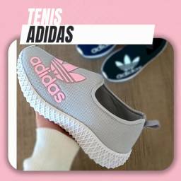 Título do anúncio: Tenis Novo (Leia a Descrição) Promoção Tênis Adidas Meia Cinza