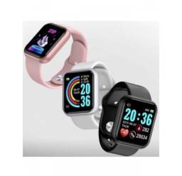 Título do anúncio: Relógio inteligente smartwatch d20 bluetooth monitor saúde colors
