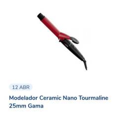 Título do anúncio: Modelador ceremic nano tourmaline 25mm Gama