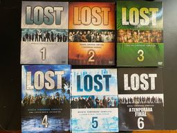 Título do anúncio: Box DVD Lost série completa original com livro grátis 