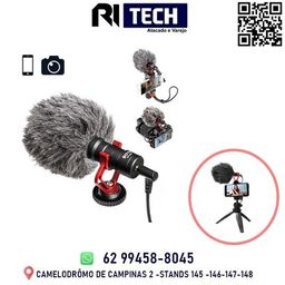 Título do anúncio: Microfone Condensador Para Celular E Câmeras Kp-Mic800 Knup