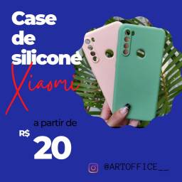 Título do anúncio: Cases de Silicone - Modelo Xiaomi 