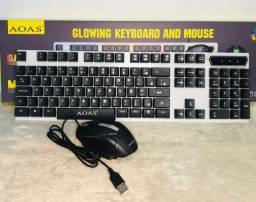 Título do anúncio: Kit teclado e mouse gamer - realizo entrega