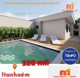 Título do anúncio: Casa com 2 dormitórios à venda, 66 m² por R$ 320.000 - Jardim Guacyra - Itanhaém/SP