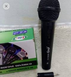 Título do anúncio: Microfone com fio, karaoke - entrega gratis 