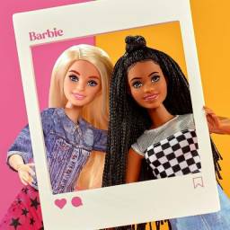 Título do anúncio: Boneca Barbie Original com tranças 