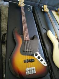 Título do anúncio: Baixo Fender Jazz Bass Mexicano Fretless