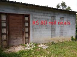 Título do anúncio: Casa em loteamento no Tarumã, R$ 75 mil a vista.