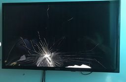 Título do anúncio: Smart Tv Samsung 32 polegadas UN32J4300 Tela Quebrada Retirada de Peça