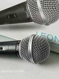 Título do anúncio: Microfone com fio, leon - entrega gratis 