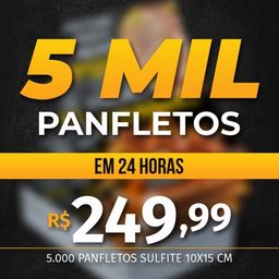 Título do anúncio: 5 Mil Panfletos - Super Oferta!!!