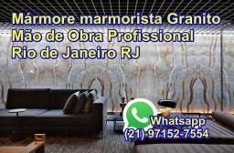 Título do anúncio: Mármore marmorista Granito polimento corte instalação colocação Rio de Janeiro RJ
