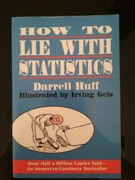 Título do anúncio: Livro How to Lie with Statistics