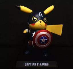 Título do anúncio: Boneco Pikachu Capitão América