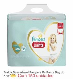 Título do anúncio: Fralda Pampers Premium Care Pants XXG, 
