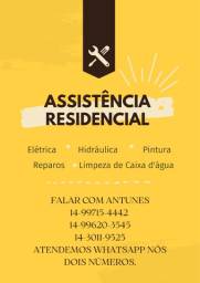 Título do anúncio: Assistência residencial 24horas BAURU