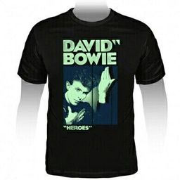 Título do anúncio: Camiseta David Bowie / Rammstein