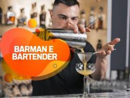 Título do anúncio: Barman e Auxiliar de Barman