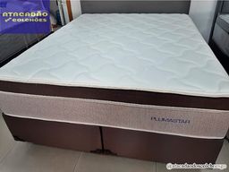Título do anúncio: Conjunto cama  super king gigante Plumatex 