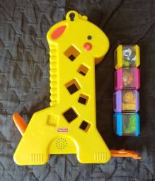 Título do anúncio: Brinquedo girafa Fisher Price