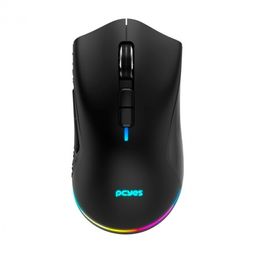 Título do anúncio: Mouse Gamer PCYes Anok, 16000 DPI, RGB, Recarregavel, Black