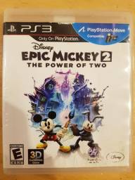 Título do anúncio: Epic Mickey 2 the power of two ps3