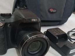 Título do anúncio: Câmera fotográfica Fujifilm + mochila lowepro