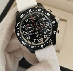 Título do anúncio: Relógio Breitling Endurence Branco Black Novo
