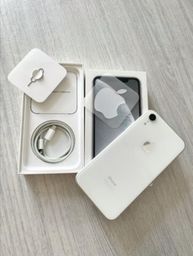 Título do anúncio: iPhone XR branco não faço trocas 