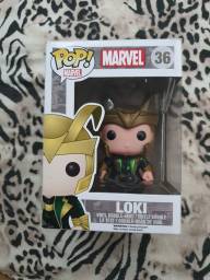 Título do anúncio: Funko Pop Loki 36 Raro Action Figure Marvel Avengers Vingadores