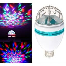 Título do anúncio: Lampada de LED para festas e eventos sociais colorida e giratória poucas unidades.