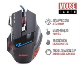 Título do anúncio: NOVO! Mouse Gamer X7 2400DPI 7 Botões RGB