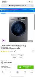 Título do anúncio: Lava e seca Samsung 1 ano de uso