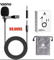 Título do anúncio: Kit Microfone profissionais de lapela marcas Maono ou Fifine