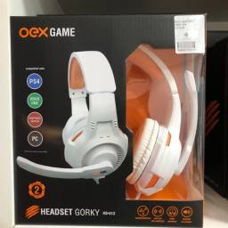 Título do anúncio: Headset Oex Game Gorky Branco HS 413 P3