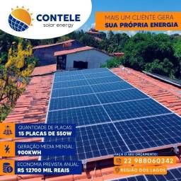 Título do anúncio: Contele Solar Energy