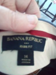 Título do anúncio: Calça alfaiataria azul Banana Republic  G