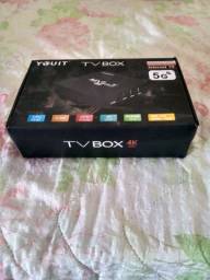 Título do anúncio: Tv box MXQ Pro 256GB 4k Semi Nova