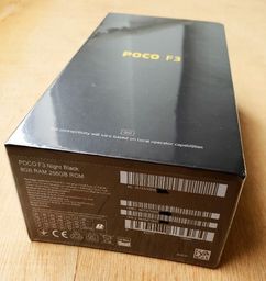 Título do anúncio: Xiaomi Poco F3 preto 8G /256G com caixa lacrada