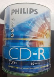 Título do anúncio: 90-95 un. CD-R (CD virgem) Philips 700MB 80 min vel. 52x