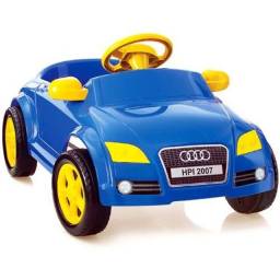 Título do anúncio: Carro Pedal Audi Att Infantil Azul Pedalar Medida 80x45x40cm Suporta 25Kg Homeplay