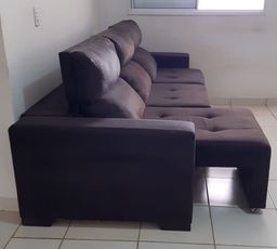 Título do anúncio: Vendo sofá retrátil semi novo 2.68 compr × 1.40 largura 