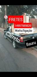 Título do anúncio: Carreto Aki em Bauru é só ligar/watts
