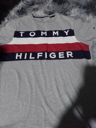 Título do anúncio: Camiseta Tommy Hilfiger Cinza