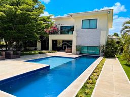 Título do anúncio: Casa no Alphaville Fortaleza com 400m², Super Ventilada, 4 Suítes (MRA)