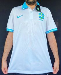 Título do anúncio: Camiseta Seleção Brasileira Gola Polo qualidade tailandesa 