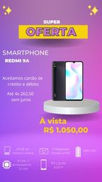 Título do anúncio: Smartphone Redmi 9A 