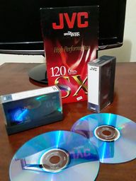 Título do anúncio: Conversão da fita VHS para DVD 