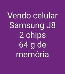 Título do anúncio: Samsung J8