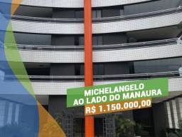 Título do anúncio: Residencial Michelângelo 4 Suítes Andar alto Adrianópolis